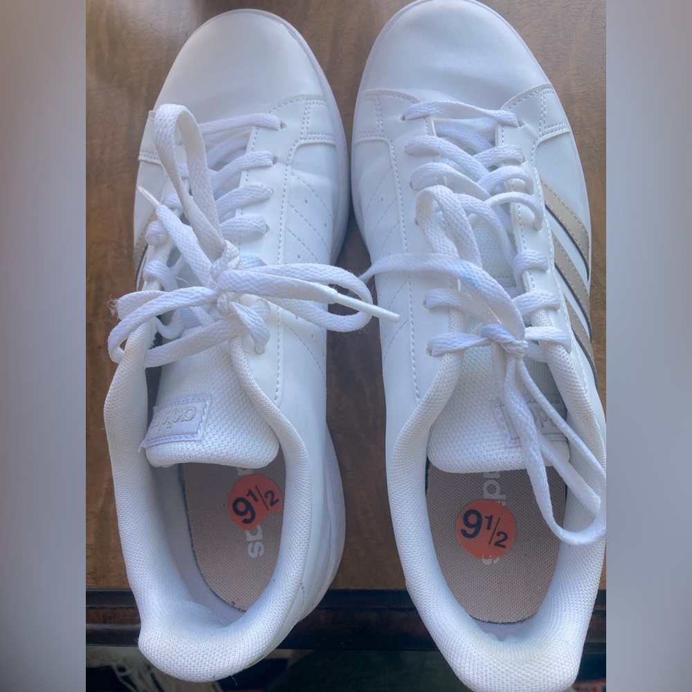 Adidas White Sneakers